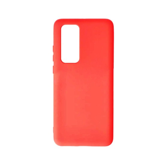 Capa de Silicone para Huawei P40 Vermelho